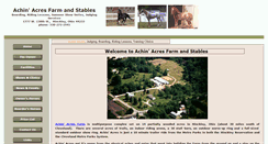 Desktop Screenshot of achinacresfarm.com